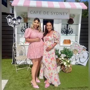 Boutique pink dress size 10. Worn once